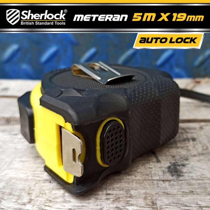 Meteran 5 Meter Sherlock Auto Lock Metrics