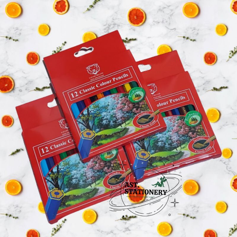 

PENSIL WARNA | PENSIL WARNA SAFARI 12 WARNA | PENSIL WARNA KECIL