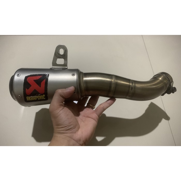 knalpot slipon r25 mt25 akrapovic original GP