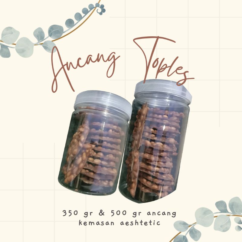 

Ancang Madura 350 gram Kacang Gula Merah Makanan Jadul