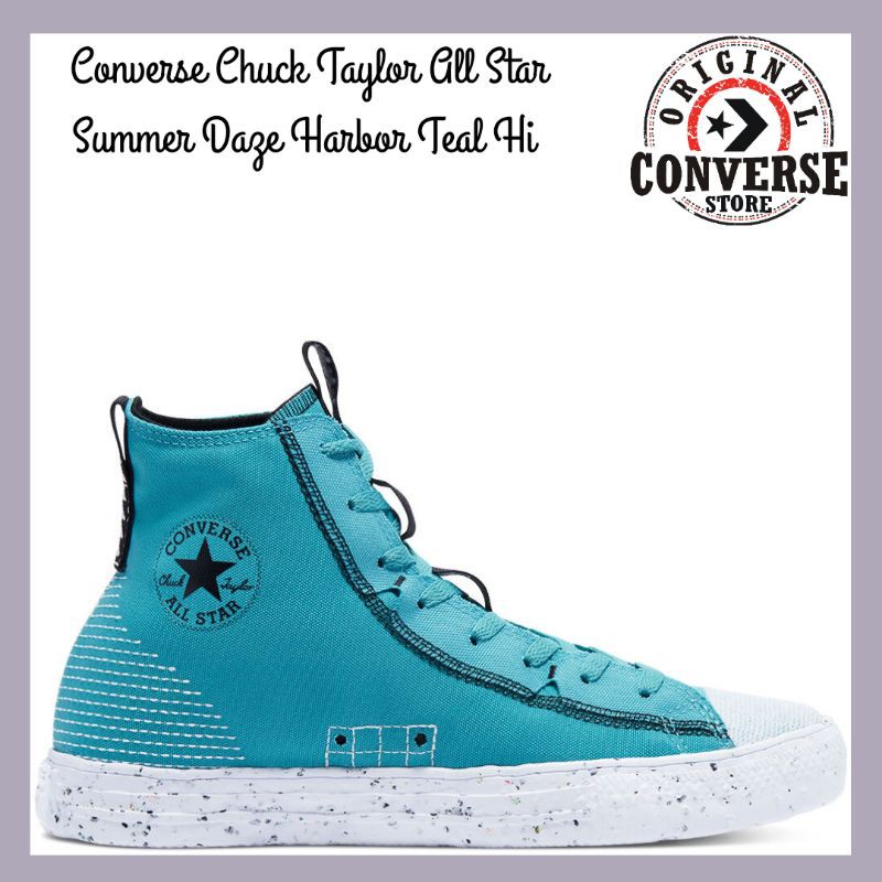 ORIGINAL CONVERSE CHUCK TAYLOR ALL STAR SUMMER DAZE HARBOR TEAL Hi 170826C MEN'S