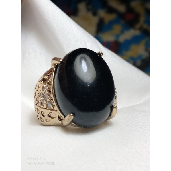 batu cincin kecubung tanduk