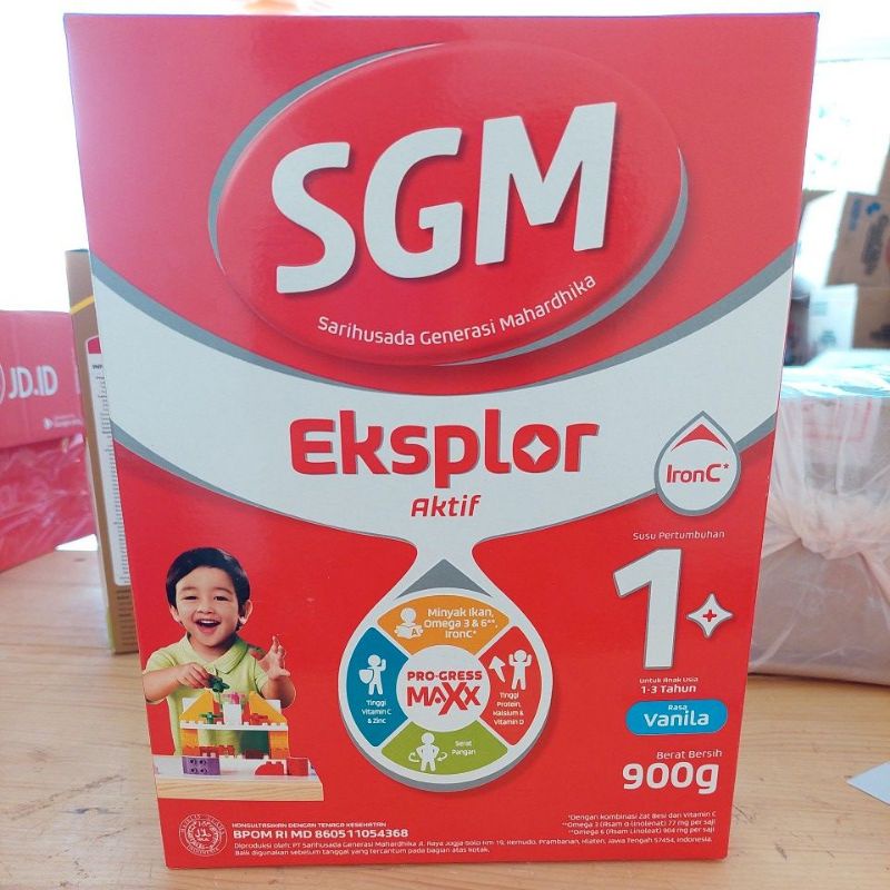 SGM eksplor&amp;ananda 0+6-12 +1+ &amp; 3+ &amp; 5+ vanila/Madu/coklat 900g