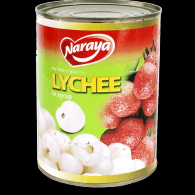 

naraya lychee leci buah kaleng 565gr Dus an ---Termurah---