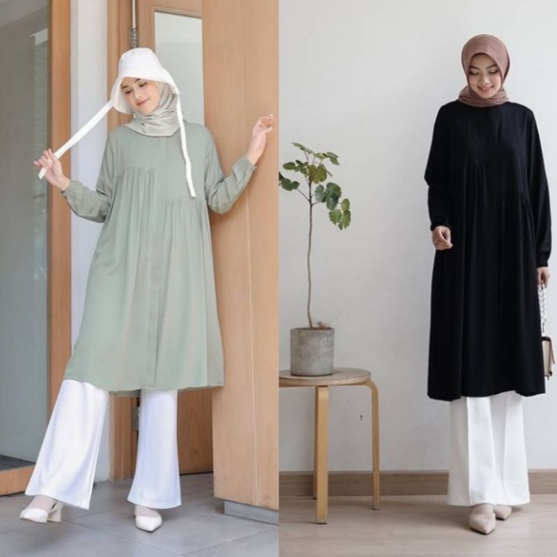 Ready Stock Le Khari Calla Tunik Busui S-XL