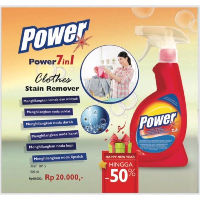 My way power 7 in 1 clothes stain remover
