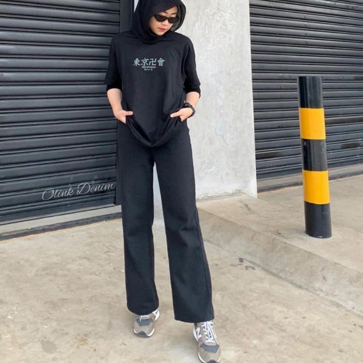 Model Baru.. Rok Jeans Span Panjang Gisca Kancing Depan Murah//Rok jeans wanita terbaru 2021/ Rok je