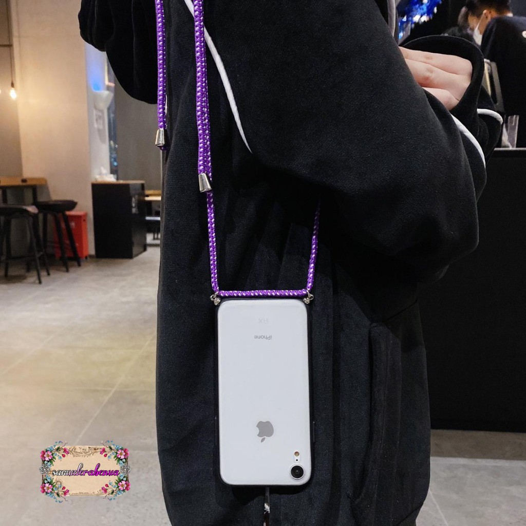 SOFTCASE SLINGCASE LANYARD FUZE XIAOMI REDMI MI A2 MI 5X MI A1 POCOPHONE F1 X3 SB2082