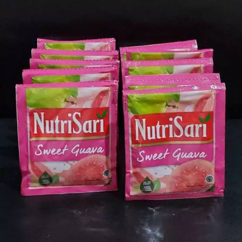 

Nutrisari Sweet Guava / Jambu 1 Rcg Isi 10 Sachet @ 11 Gram