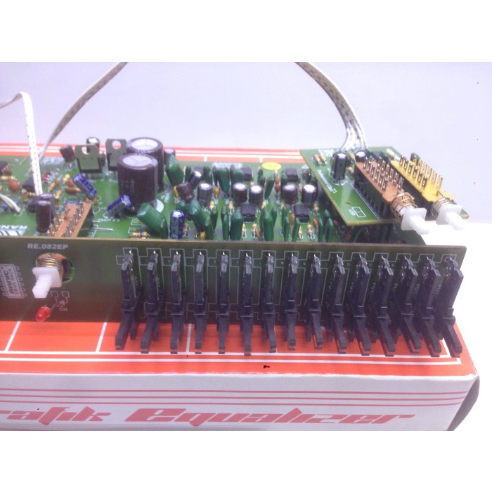 KIT EQUALIZER 30 CHANNEL STEREO 30CH CHANEL POTENSIO EKUALISER RANIC