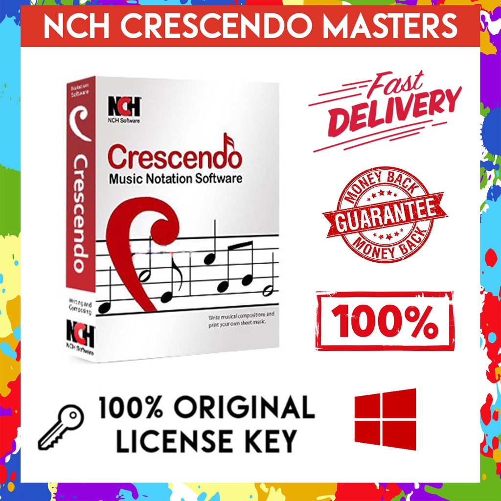 

NCH Crscnd Mstrs v8.45 Srl Ky Ltst 2022 Lftm Fr Wndws