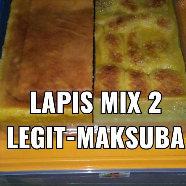 

kue maksuba asli palembang - lapis legit - bebas pilih 2 kue