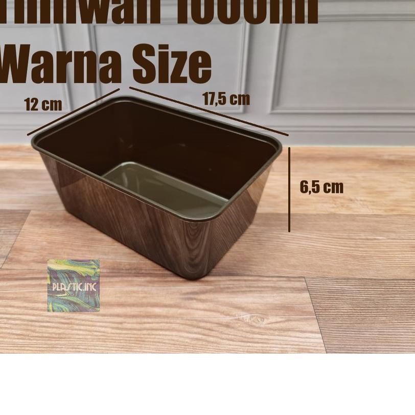 ✻ Thinwall 1000 ml Warna/Box Kotak Plastik Warna/Thinwall Warna/Food Container Warna ➩