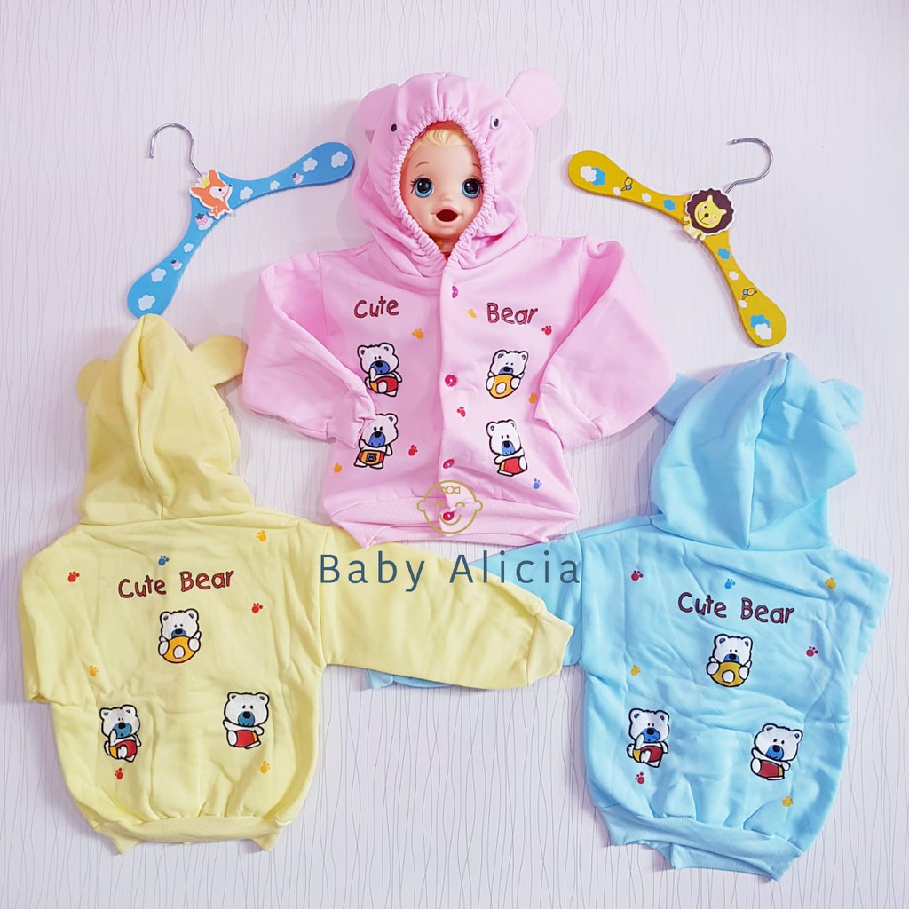 COD Jaket Baby Cute Bear Baby Alicia