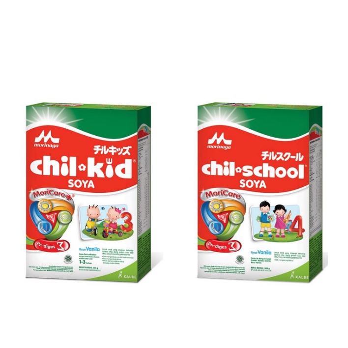 

Morinaga Chil Kid Soya & Chil School Soya Vanila 300gr