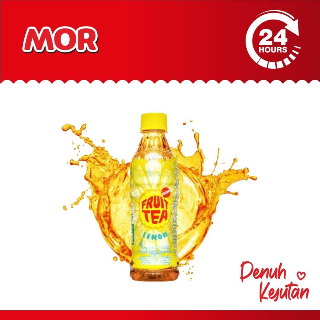 

SOSRO FRUIT TEA Lemon Teh Manis Lemonade Btl 350 ml