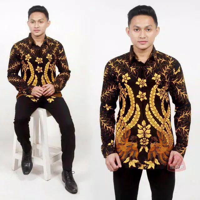 Murah Kemeja Batik Pria Terbaru Terlaris 0213