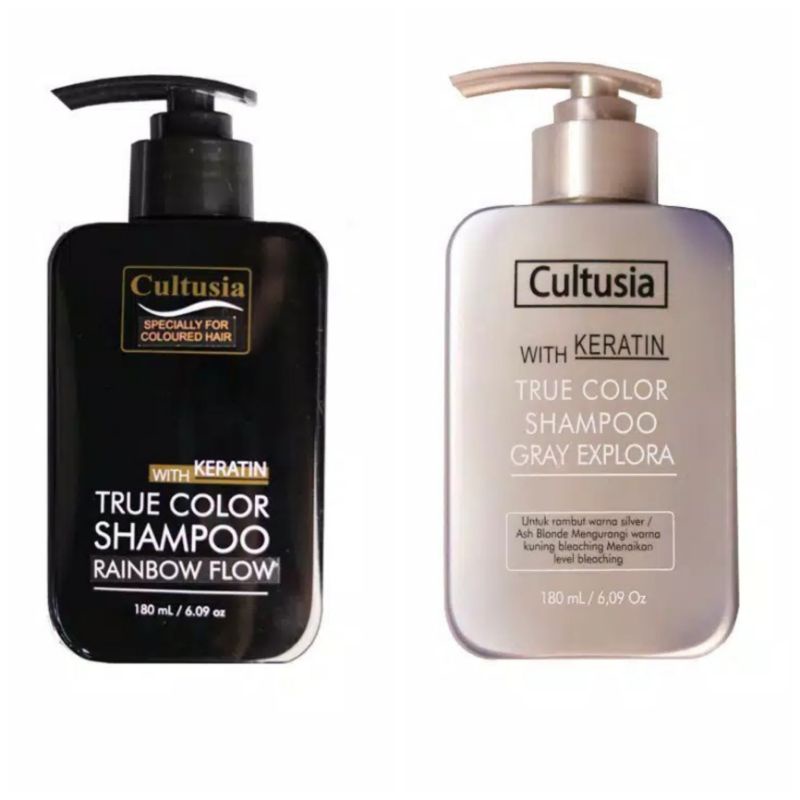 CULTUSIA With Keratin True Color Shampoo 180ml