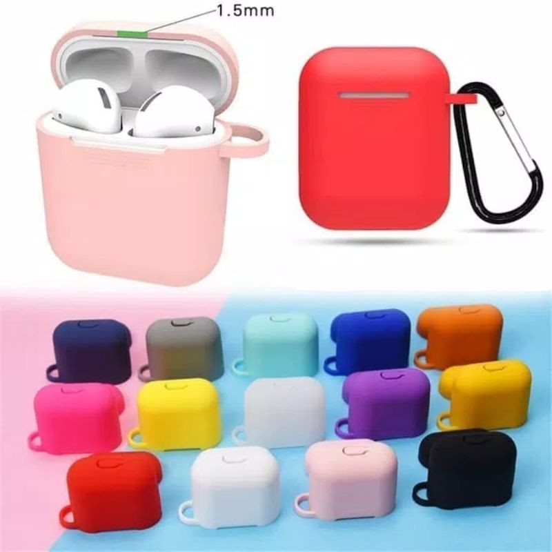 SILICON AIRPODS - Softcase Silicon Aipods Pelindung apple airpods inpods12 inpods 12