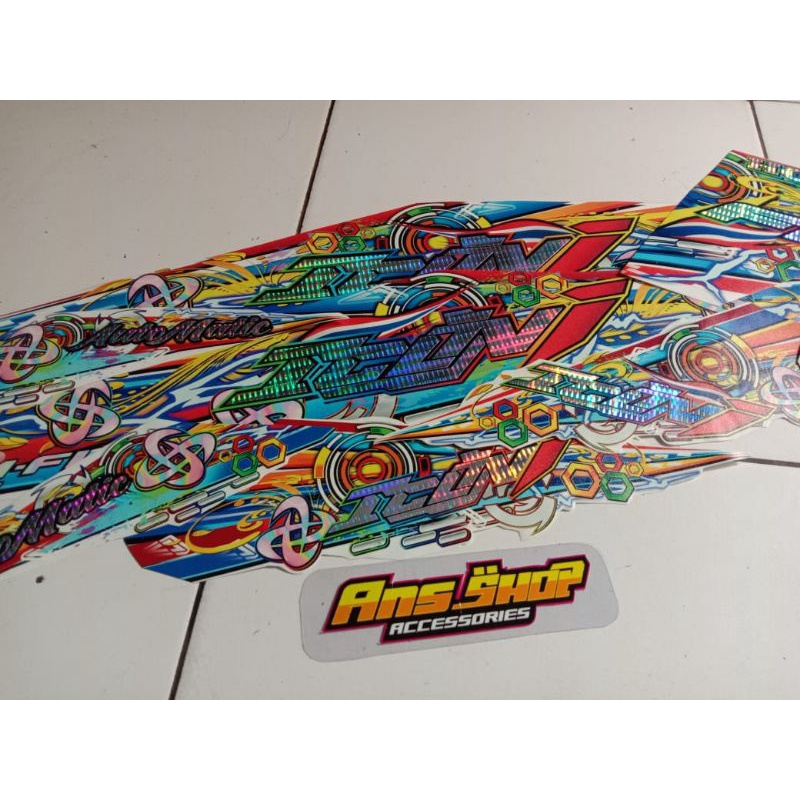 Striping tranparans Hologram Beat fi