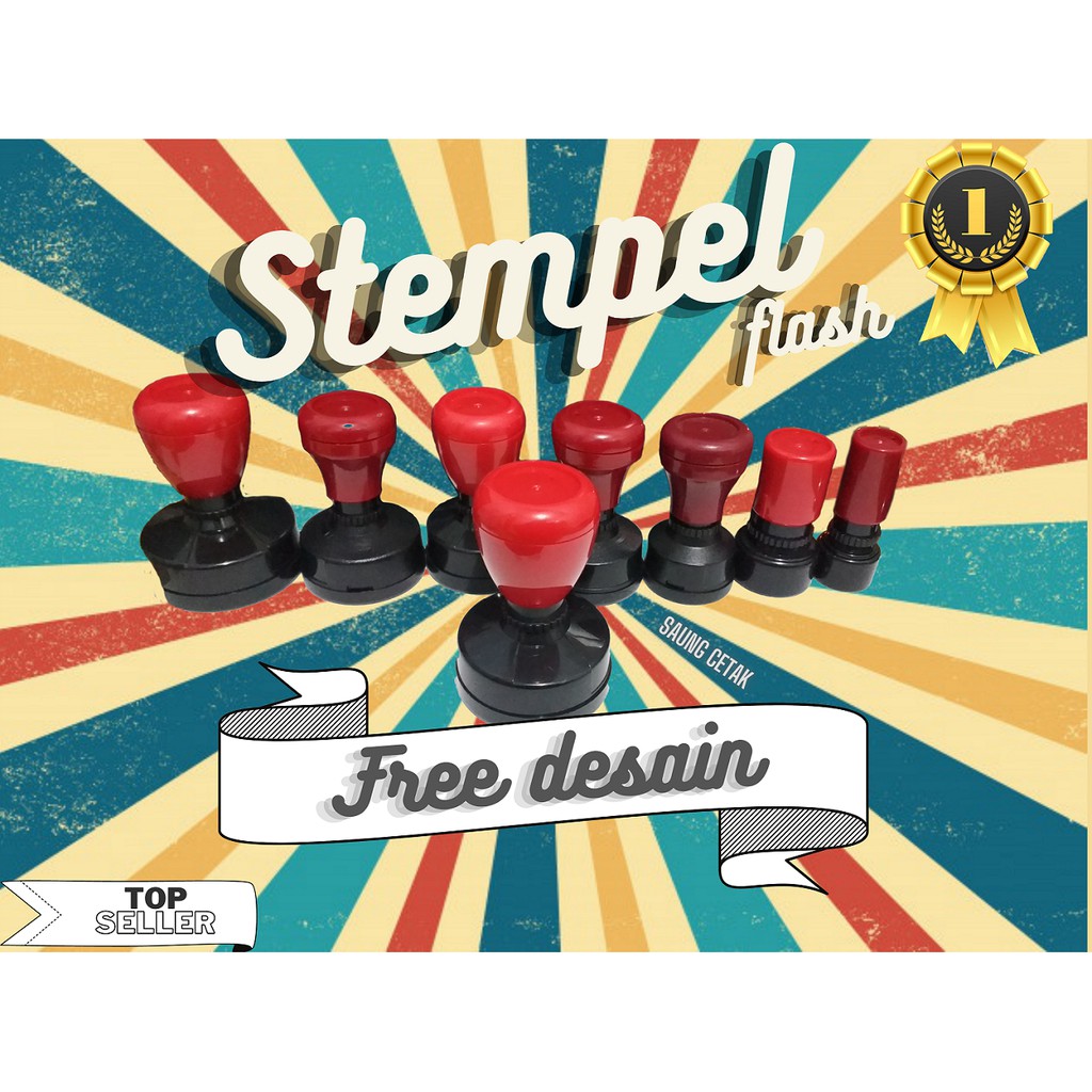 

Stempel logo, perusahaan, nama, tandatangan, lunas stample flash stemple praktis, | BULAT |