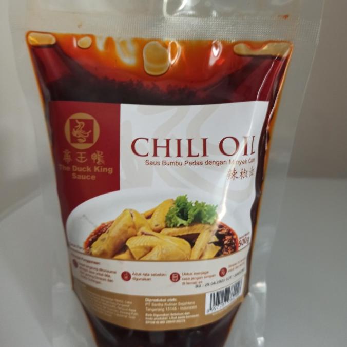 

BISA BAYAR DITEMPAT Duck King Chili Oil isi 500gr STOK TERBATAS