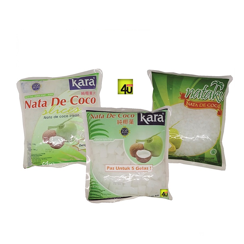 Jual Kara Nata De Coco Kg Plain Dan Slices Shopee Indonesia