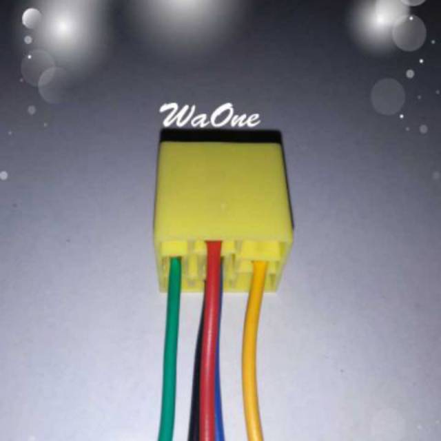 Soket Socket Relay 5 kaki 5 Kabel Riley Universal