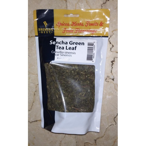 

LD Carlson Sencha tea Cammellia sinensis green tea teh hijau 4oz 112gr