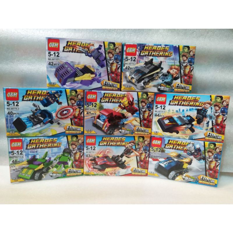 Mainan Lego Heroes Gathering 8in 1