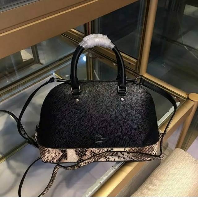 COACH counter new lychee pattern snake