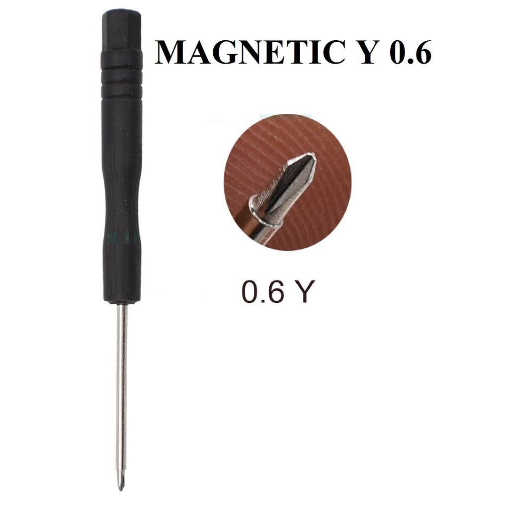 Obeng 0.6 Y Tri Wing Magnetic Bintang 3 Untuk HP iPhone 7. 7 Plus dll. New High Quality Mantaffff