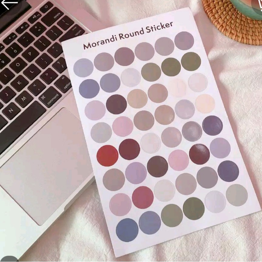 STICKER POLKADOT DEKORASI SCRAPBOOK PLANNER DIARY JOURNAL