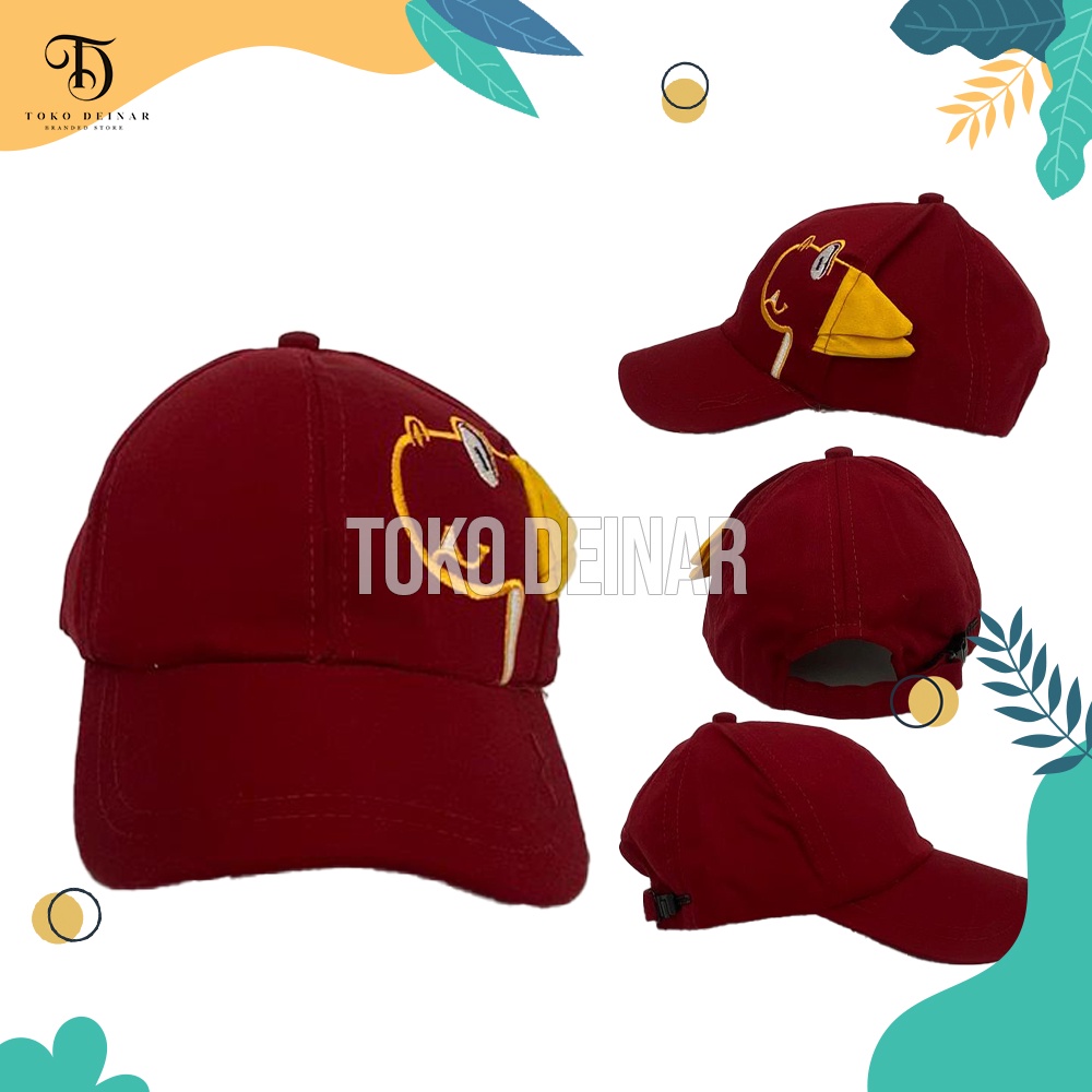 Topi Anak Laki Laki Model Baseball Motif Dinosaurus / Snapback Anak Usia 2-10 Tahun / Bahan American Dril Premium Quality Tidak Panas Dipakai Kualitas Distro / Beanie Hat Balita Cewek Cowok Lucu Murah / Bucket Batita Termurah Terlaris / Bisa COD-6