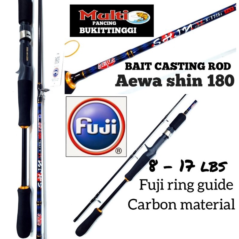 joran bc murah aewa shin 180 ring fuji