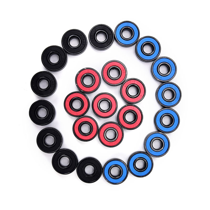 (dreamdreaming.id) 8pcs / set 608RS Bearing spacer Bahan Baja Untuk skateboard