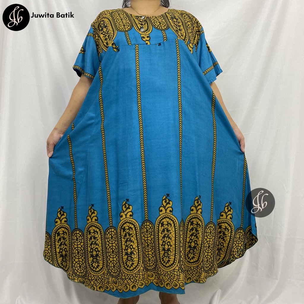 Juwita Batik - Daster Jumbo XXXL LD 130 - Daster Super Jumbo - Daster Payung Jumbo Murah Busui Kekinian Best Seller