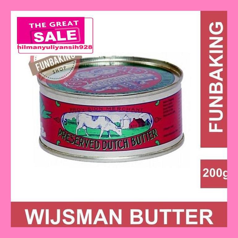 

02T4Dpsum Funbaking - Butter Wisman / Wijman / Wijsman 200Gr S30Ytd50