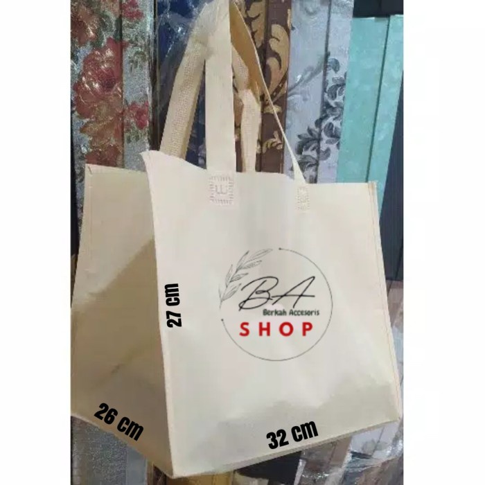 

NEW TAS BESEK SPUNBOND UNTUK BOX NASI BESAR & TEBAL 32x27x26