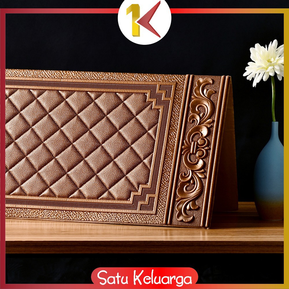 SK-C217 - C224 Wallpaper 3D Foam Motif / Wallfoam Sticker Dinding Kamar / Walpaper Dinding Bata-7