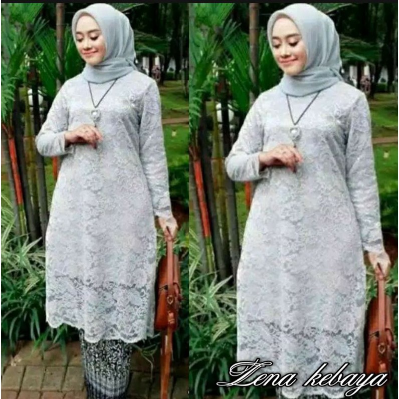 SET KEBAYA MODERN KEBAYA TUNIK BRUKAT  KEBAYA BRUKAT MODERN  KEBAYA PESTA