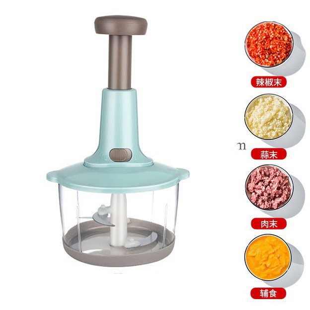 BLENDER MANUAL ALAT TEKAN PENGGILING DAGING/CHOPPER BLENDER MANUAL TEKAN 3 IN 1 [QTOP]