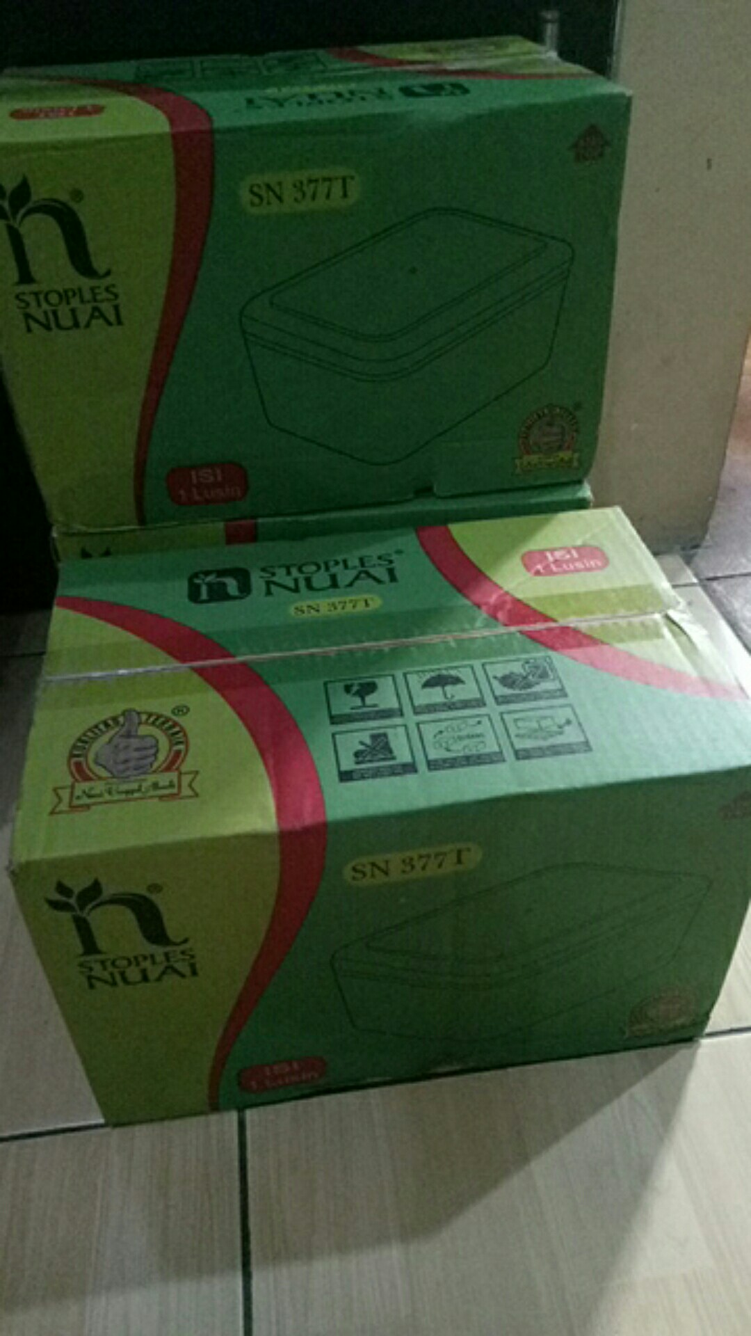 Toples Segi Nuai 0.5 Kg Kue Kering Sn 377 T
