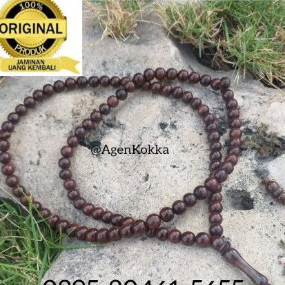 LAGI PROMO, Tasbih Kayu Bertuah Kokka Kaukah Asli Mesir- Tasbih Kayu Kokka Kaukah 99 Butir Kualitas