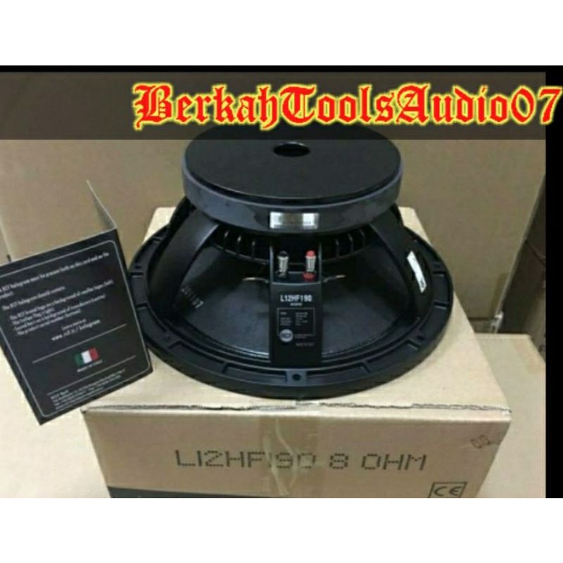Component sepeker RCF 12HF190/L12HF190 12inch Mid low