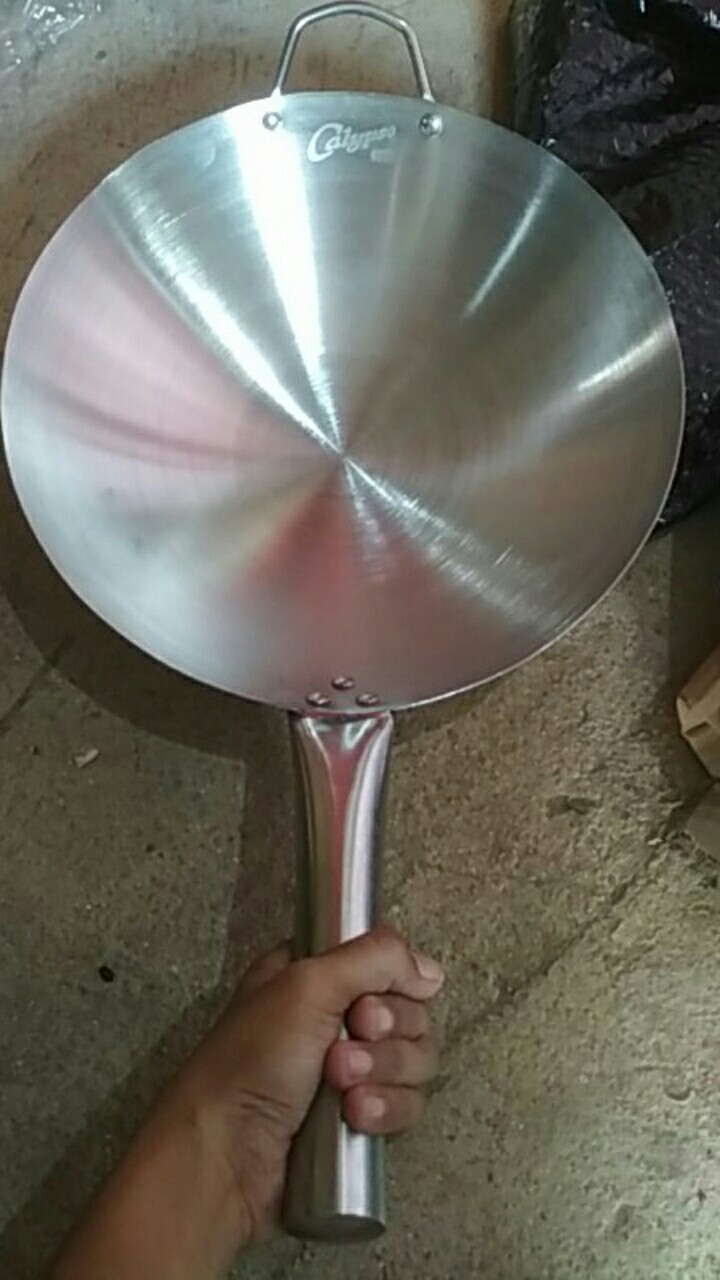 Calypso Kuali 32 Cm Wajan Penggorengan Gagang Stainless Steel 32cm