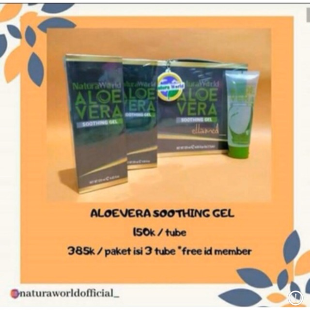 Aloevera soothing gel
