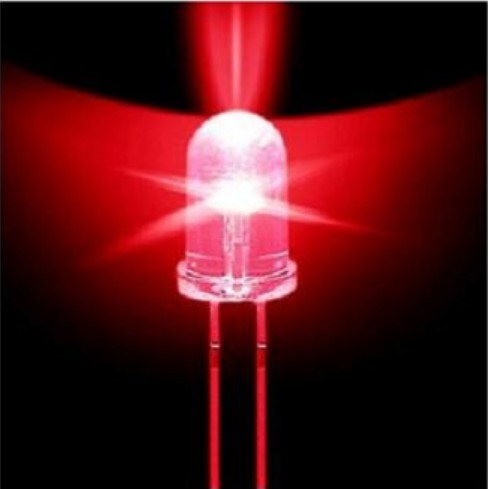 SUM      5mm Red Round Super Bright Emitting Diode Led Light Transparant    ZKI8.8.2