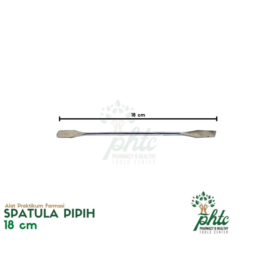 Spatula Stainless Kedua Sisi Pipih