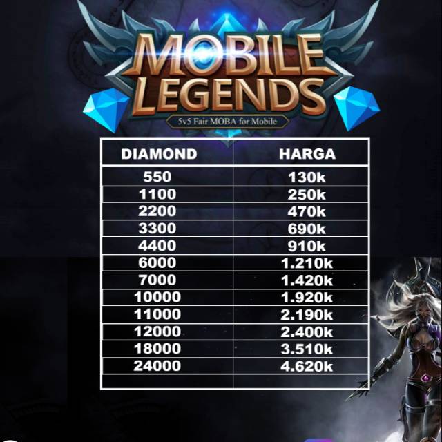 Top up diamond mobile legends | Shopee 